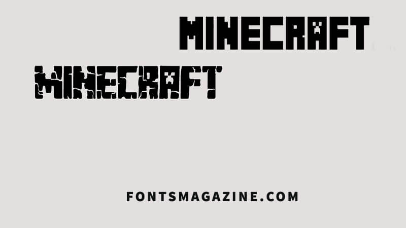 minecraft free font for mac